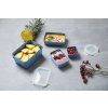 Kuhinjski kozarec za shranjevanje MASTER SEAL COLOUR EDITION N1030810 , set 4 kosov, modra, plastika, Tefal