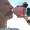 Steklenica za vodo BOTTLE TO GO, 600 ml, koral, Lékué