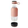 Steklenica za vodo BOTTLE TO GO, 600 ml, koral, Lékué