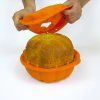 Pekač za šarkelj PUMPKIN, oranžna, silikon, Lékué