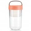 Lonček za kosilo JAR TO GO, 600 ml, koral, Lékué