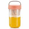 Lonček za kosilo JAR TO GO, 600 ml, koral, Lékué