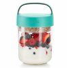 Lonček za kosilo JAR TO GO, 400 ml, turkizna, Lékué