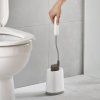Držalo za wc ščetko FLEX LITE 70522, bela / siva, silikon, Joseph Joseph