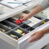 Organizator za kuhinjske predale BLOX 85200, set 10 kosov, siv, Joseph Joseph