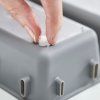 Organizator za kuhinjske predale BLOX 85200, set 10 kosov, siv, Joseph Joseph
