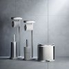 Držalo za wc ščetko FLEX STEEL 70517, bela/nerjaveče jeklo, Joseph Joseph