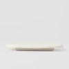 Krožnik za suši in sašimi SHELL WHITE WEAK, 16 x 11 cm, MIJ