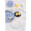 Jedilni krožnik EQUINOXE, set 6 kosov, 26 cm, bel bombaž, REVOL
