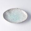 Servirni krožnik AQUA SPLASH, 20 x 14 cm, modra, MIJ