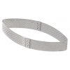 Obroč za peko, 12 cm, v obliki trapeza, nerjaveče jeklo, de Buyer