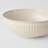 Servirna skleda RIDGED ALABASTER, 19,5 cm, 1 l, MIJ