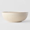 Servirna skleda RIDGED ALABASTER, 19,5 cm, 1 l, MIJ