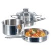 Ponev za cvrtje HAPPCHEN, 16 cm, 650 ml, nerjaveče jeklo, indukcija, Fissler