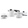 Tlačni lonec VITAVIT PREMIUM, set 2 kosov, 6 l in 3,5 l, Fissler