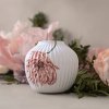 Vaza HAMMERSHOI POPPY Kähler, 13 cm, bela