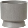 Cvetlični lonček RECYCLED, 15 cm, pesek, Rosendahl