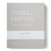 Foto album FAMILY AND FRIENDS, srebrna, Printworks