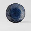 Jedilni krožnik RIDGED INDIGO, 25 cm, MIJ