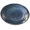 Jedilna skleda RIDGED INDIGO, 25 cm, MIJ