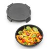 Skleda za malico MAKE & TAKE, 1 l, temno siva, Brabantia