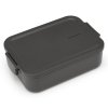 Škatla za kosilo MAKE & TAKE BENTO, 1,1 l, temno siva, Brabantia