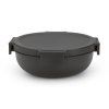 Posoda za malico MAKE & TAKE, 1,3 l, temno siva, Brabantia
