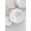 Jedilna skleda ICE WHITE, 22 cm, 350 ml, MIJ
