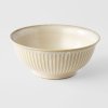 Udon skleda RIDGED ALABASTER, 18 cm, MIJ