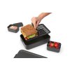 Škatla za kosilo MAKE & TAKE BENTO, 2 l, temno siva, Brabantia