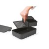 Škatla za kosilo MAKE & TAKE BENTO, 2 l, temno siva, Brabantia
