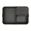 Škatla za kosilo MAKE & TAKE BENTO, 2 l, temno siva, Brabantia