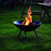 Kurišče FLAMES 56 cm, črna, Philippi