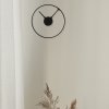 Stenska ura TIME, 30 cm, črna, Stelton