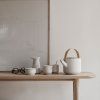 Šalica s podstavkom THEO, 200 ml, pesek, Stelton