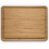 Deska za rezanje GREEN TOOL 39 x 28 cm, z utorom za sok, bambus, Eva Trio
