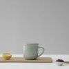 Vrč z infuzorjem za čaj MINIMA EVA 350 ml, zelena, porcelan, Viva Scandinavia