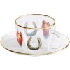 Skodelica za kavo s krožnikom TOILETPAPER I LOVE YOU, 110 ml, Seletti