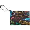 Toaletni žepek TOILETPAPER SNAKES, 28 x 20 cm, črna, Seletti