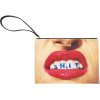 Toaletni žepek TOILETPAPER SHIT, 28 x 20 cm, oranžna, Seletti