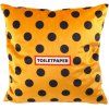 Blazina TOILETPAPER SHIT, 50 x 50 cm, oranžna, Seletti
