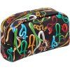 Kozmetična torbica TOILETPAPER SNAKES, 23 x 13 cm, črna, Seletti