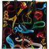 Nakupovalna vrečka TOILETPAPER SNAKES, 42 cm, črna, Seletti
