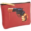 Kozmetična torbica TOILETPAPER REVOLVER, 15,5 x 9,5 cm, rdeča, Seletti