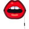 LED stenska dekoracija JOB-BLOW MOUTH, 47 cm, Seletti