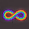 LED stenska dekoracija RAINBOW, 51 cm, Seletti