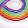 LED stenska dekoracija RAINBOW, 51 cm, Seletti