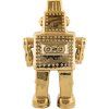 Dekoracija za dom MEMORABILIA MY ROBOT, 30 cm, zlata, porcelan, Seletti