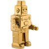 Dekoracija za dom MEMORABILIA MY ROBOT, 30 cm, zlata, porcelan, Seletti