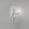 Stenska svetilka MONKEY HANGING LEFT HAND, 76,5 cm, bela, Seletti